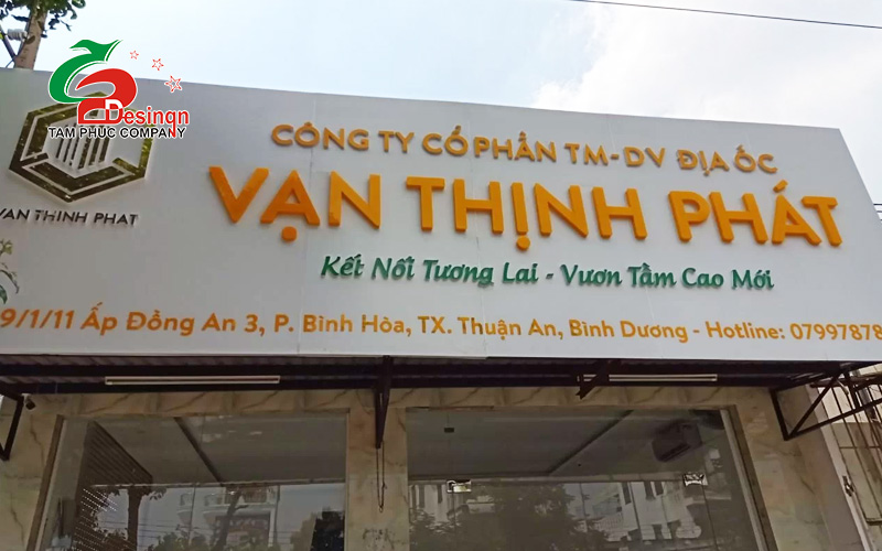 Bảng hiệu alu chữ nổi được nhiều người sử dụng hiện nay