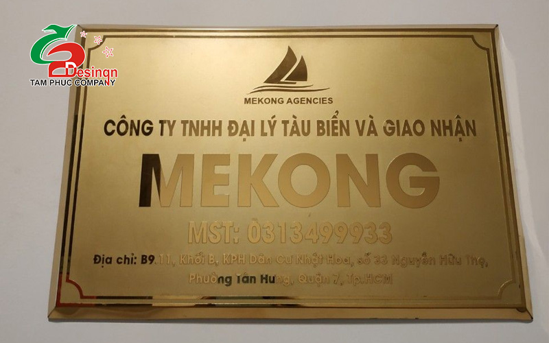 Các loại bảng hiệu Inox ăn mòn ở Bình Dương hiện nay