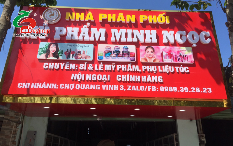Bảng hiệu quảng cáo là hình thức truyền thông hình ảnh được nhiều cơ sở kinh doanh sử dụng