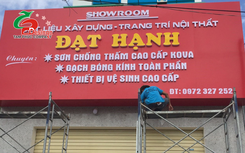 Nội dung in trên bảng quảng cáo cần dễ hiểu và cô đọng nhất