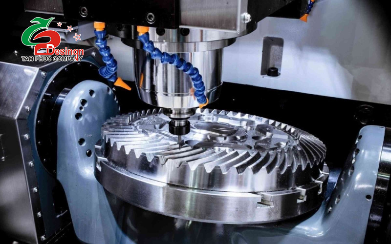Gia công bằng máy CNC có tính năng tự động hóa cao