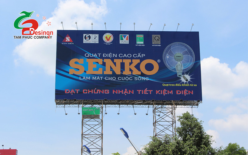 Hình ảnh minh họa pano quảng cáo 2D