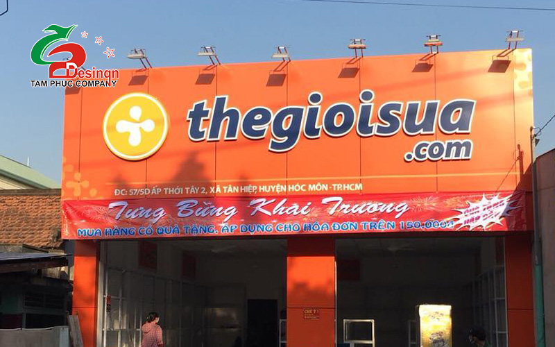 Thiết kế bảng hiệu quảng cáo Bình Dương thế nào cho thu hút?